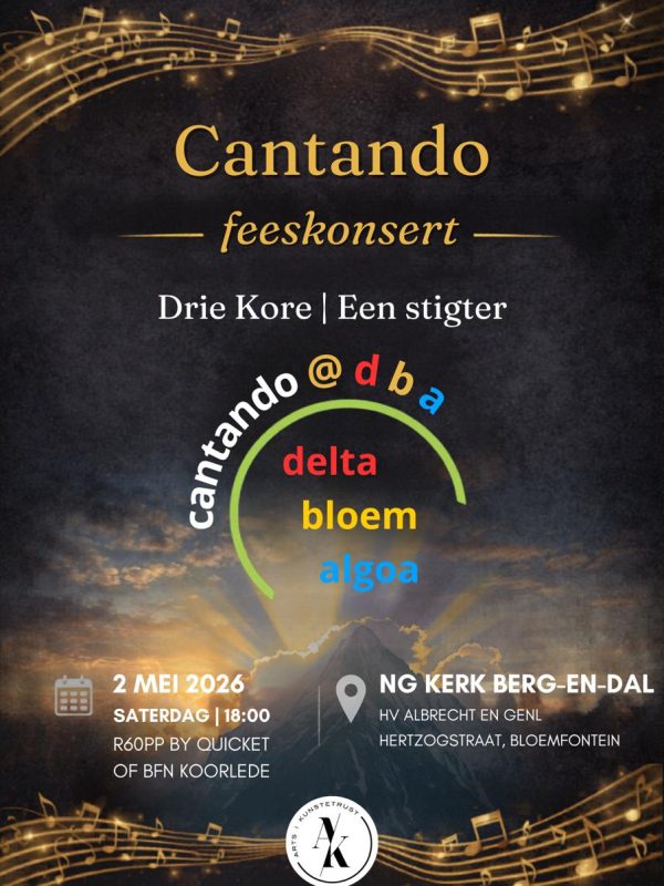 2026-04-18 Cantando Kooroptrede 2 Mei 2026