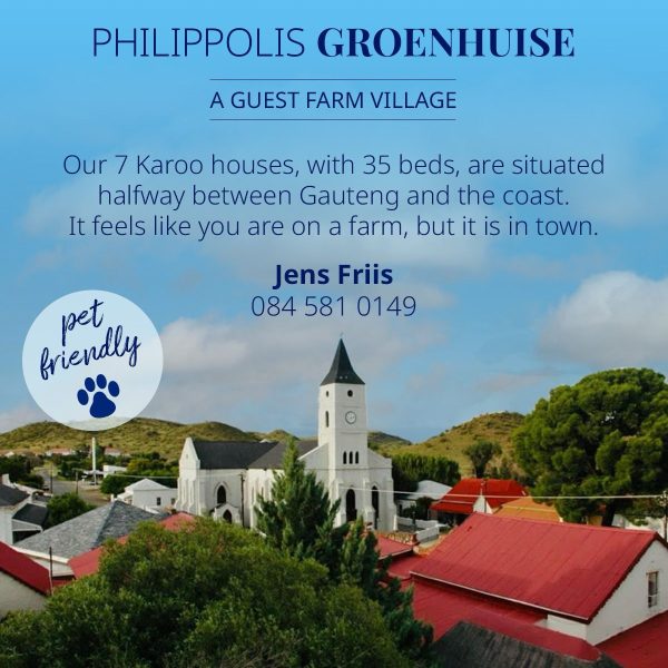 2026-04-18 Philippolis gastehuisverblyf